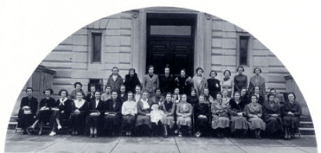 Bettie's 1935 class picture