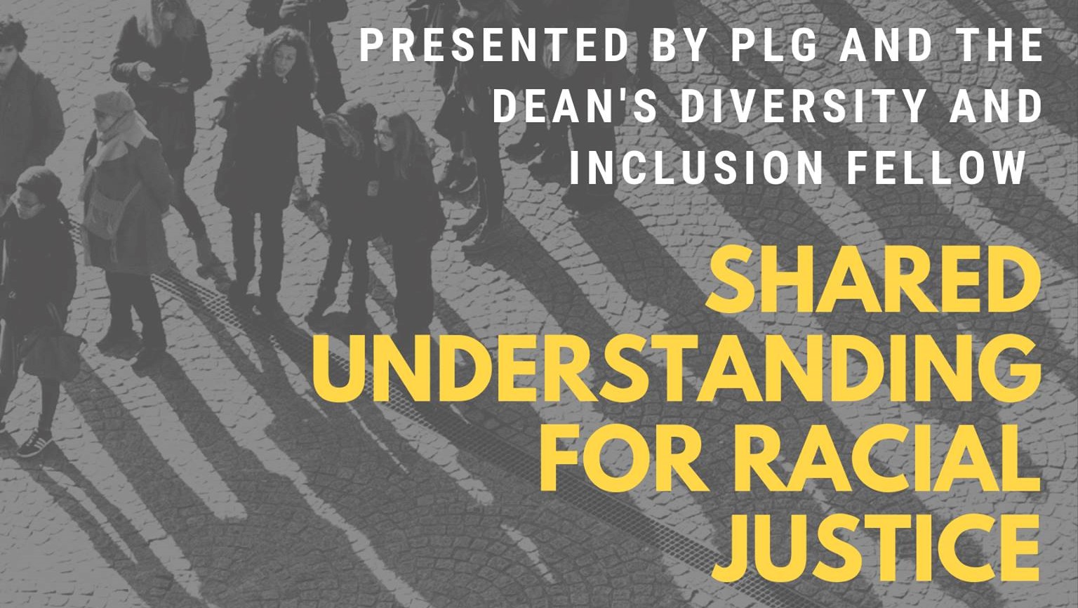 image for Shared Understanding for Racial Justice event