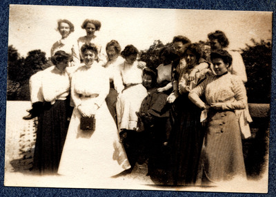 Photograph of twelve women