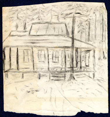 Drawing of a dwelling