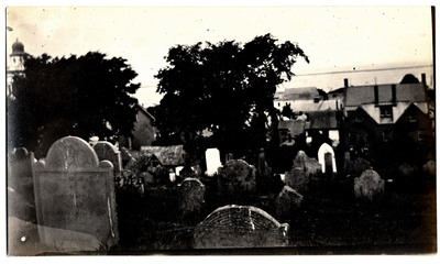 Photograph of a cemetery 
