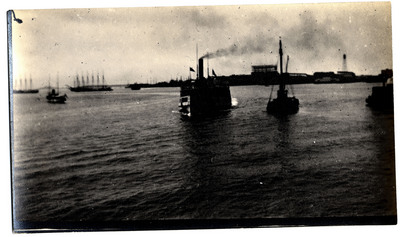 Photograph of boats on the water