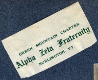 Alpha Zeta fraternity clipping