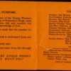 Simmons YWCA pamphlet