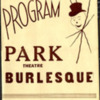 Park Theatre program
