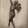 Postcard of "Bacchante and Infant Faun"