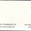 Business card from "Ed" of Kentucky