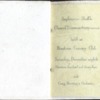 Class of 1937 Sophomore Shuffle dance card