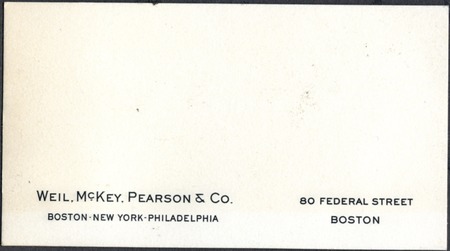 Business card from "Ed" of Kentucky