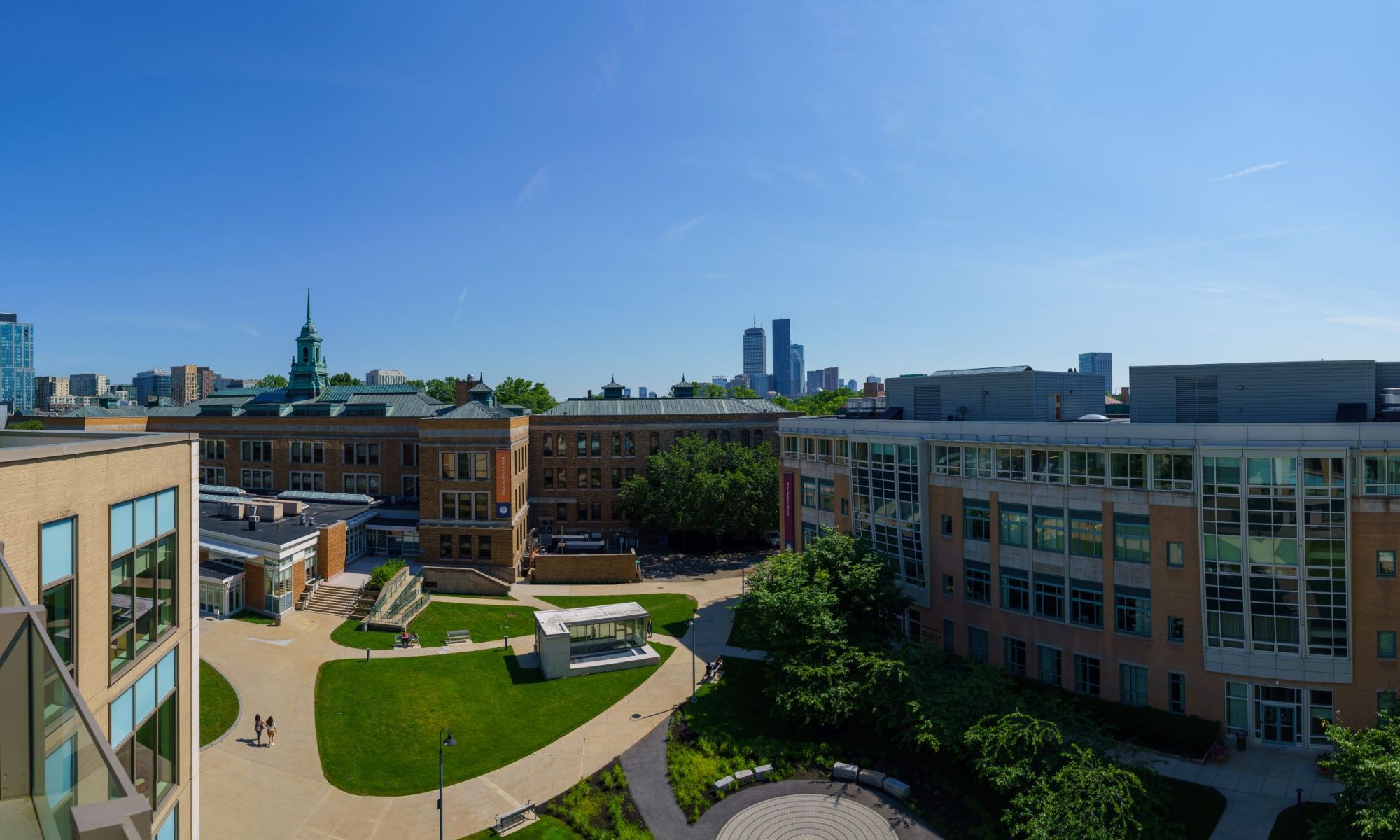 Simmons campus pano