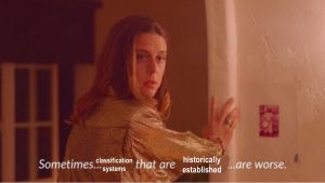 "Sometimes classification systems that are historically established are worse" 