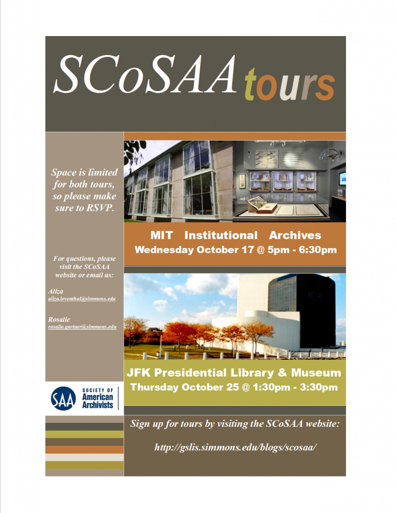 SCoSAA Tours