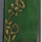 Green piece of leather with â€œsenior promâ€ on it