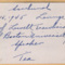 Note card announcement for Scribunal meeting, February 15, 1945, tea