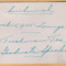 Note card announcement for Scribunal meeting, March 15, 1945, freshman tea